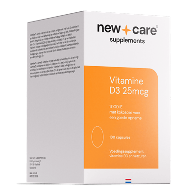 New Care Vitamine D3 25mcg Capsules New Care Vitamine D3 25mcg Capsules