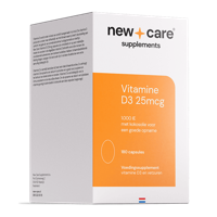New Care Vitamine D3 25mcg Capsules - thumbnail