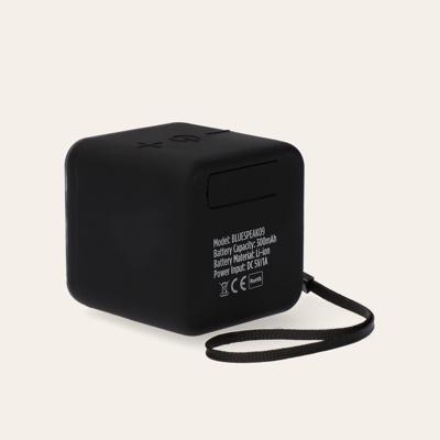 Draadloze luidspreker met Bluetooth Kubic Box KSIX BIG-S1904069 300 mAh 5W Zwart Bluetooth luidspreker