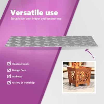 VidaXL Trap tread rechthoekig 2 pcs zilver 90 x 40 cm aluminium VidaXL Trap tread rechthoekig 2 pcs zilver 90 x 40 cm aluminium