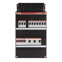 ABB Groepenkast Hafonorm - 10x achter 3x 30mA + F + HS 3-f Installatiekast - 1SPF006905F0760 - thumbnail