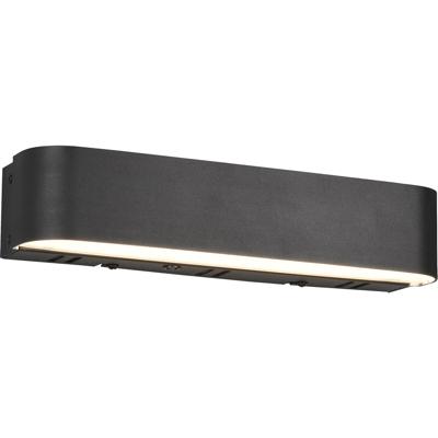Led Wandlamp Wiz - Smart Led - Trion Idrion - 5w - Aanpasbare Kleur - Rgbw - Rechthoek - Mat Zwart - Aluminium