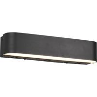Led Wandlamp Wiz - Smart Led - Trion Idrion - 5w - Aanpasbare Kleur - Rgbw - Rechthoek - Mat Zwart - Aluminium - thumbnail