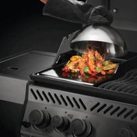 Napoleon stainless steel grill hood - thumbnail