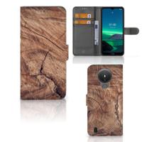 Nokia 1.4 | Book Style Case | Tree Trunk | Portemonnee hoesje - thumbnail