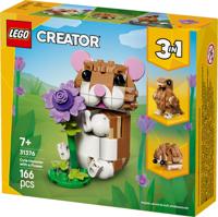 LEGO® Creator 31376 schattig hamster met bloem - thumbnail