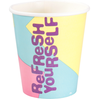 Depa | Milkshakebeker | Refresh | Karton + PE | 300ml | 12oz | 96mm | 1000 stuks - thumbnail