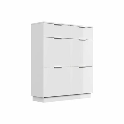 Schoenenkast Moon Hoogglans Wit 114 cm