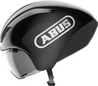 Abus helm gamechanger tt 1.1 shiny black m 54-58cm - thumbnail