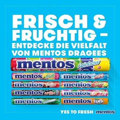 Mentos - Rainbow - 40 Rollen Mentos - Rainbow - 40 Rollen