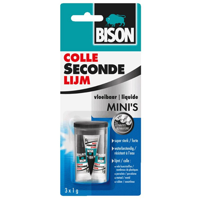 Bison 6301451 Secondelijm 3x0,8gr - thumbnail