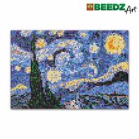 SES Creative Beedz Art Strijkkralen De Sterrennacht 30x45.5 cm 7000 Stuks - thumbnail