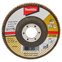 Makita Accessoires Lamellenschuurschijf 115mm Z120 - B-22654 B-22654 - thumbnail