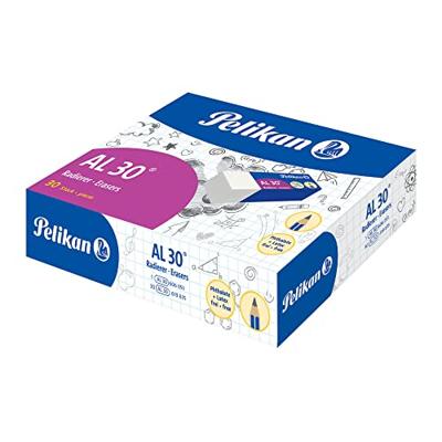 Pelikan witte potloodgom AL doos van 30 stuks Pelikan witte potloodgom AL doos van 30 stuks