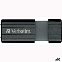 USB stick Verbatim Store'n'go Pinstripe Zwart 8 GB - thumbnail