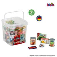 Grote opbergdoos bekleed met dummy foodboxen met bekende merken en in het Frans - Klein - 7210 - thumbnail