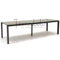 Tuintafel Goa HPL 280 x 95 cm Donkergrijs - thumbnail