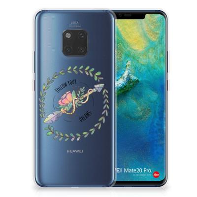 Huawei Mate 20 Pro Telefoonhoesje met Naam Boho Dreams Huawei Mate 20 Pro Telefoonhoesje met Naam Boho Dreams