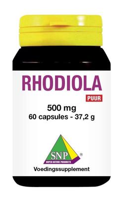 SNP Rhodiola 500mg puur 60 Capsules