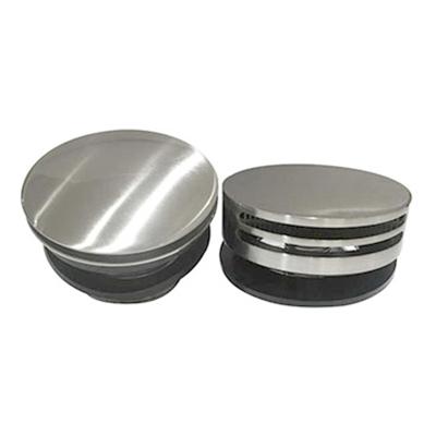 Knop/plug Badoverloop Wiesbaden Inclusief Badvulfunctie Rond Chroom