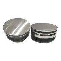 Knop/plug Badoverloop Wiesbaden Inclusief Badvulfunctie Rond Chroom - thumbnail