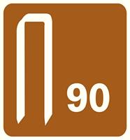 Rapid Nr. 90 smalrugnieten 30 mm, 3.000 stuks - 5000125 - 5000125 - thumbnail