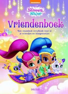 Nickelodeon vriendenboek Shimmer en Shine 22 cm