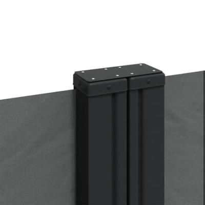 Windscherm uittrekbaar 160x1000 cm antracietkleurig Windscherm uittrekbaar 160x1000 cm antracietkleurig