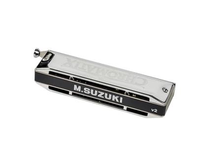 Suzuki Chromatix S-SCX-48-C chromatische mondharmonica C Suzuki Chromatix S-SCX-48-C chromatische mondharmonica C