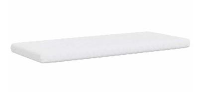 Schuimmatras 7 zones hardheid 20 ILD 80x210 cm wit - thumbnail