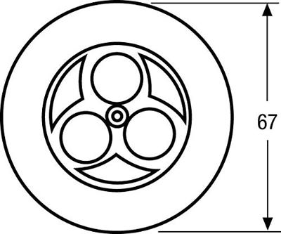 LEDVANCE 4058075227804 DOT-it® L Kleine mobiele lamp LED Zilver LEDVANCE 4058075227804 DOT-it® L Kleine mobiele lamp LED Zilver