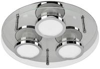 LightMe Chromia LM85623 LED-wandlamp GU10 15 W LED Chroom - thumbnail