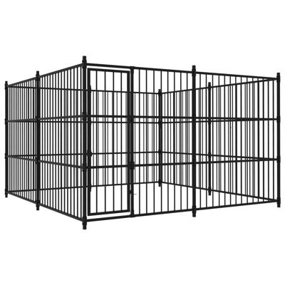 Hondenkennel voor buiten 300x300x185 cm