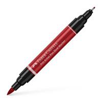 Faber Castell Tekenstift Pitt Artist Pen duo marker - 219 diep scharlaken rood - thumbnail