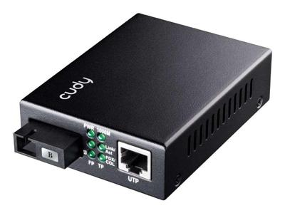 Cudy MC100GSB-60B netwerk media converter 1000 Mbit/s Multimode, Single-mode Zwart