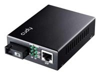Cudy MC100GSB-60B netwerk media converter 1000 Mbit/s Multimode, Single-mode Zwart - thumbnail