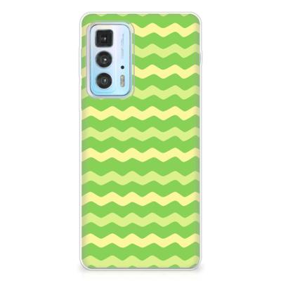 Motorola Edge 20 Pro | TPU bumper | Waves Green Motorola Edge 20 Pro | TPU bumper | Waves Green