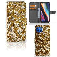 Wallet Case Motorola Moto G 5G Plus Barok Goud - thumbnail