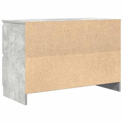 Tv-meubel 80x35x54 cm spaanplaat betongrijs