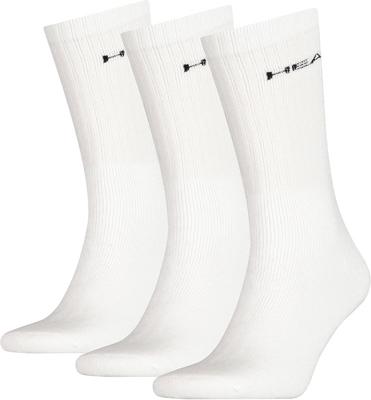 Sokken 3-paar - Crew katoen - Combi - Katoenen sport sokken - Dames en heren - 42 - Wit - 42 - 42 - 42 - 42 - 42 - 42 - 42 - 42 - 42 - 42