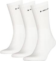Sokken 3-paar - Crew katoen - Combi - Katoenen sport sokken - Dames en heren - 42 - Wit - 42 - 42 - 42 - 42 - 42 - 42 - 42 - 42 - 42 - 42 - thumbnail