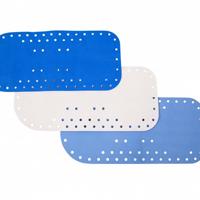 Anti-Slip Badmat Wit 75 x 35 cm | Atlantis | Met zuignapjes | Wit | PR45125-W - thumbnail