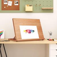 VidaXL Tafelezel 65x48x7 cm massief beukenhout - thumbnail