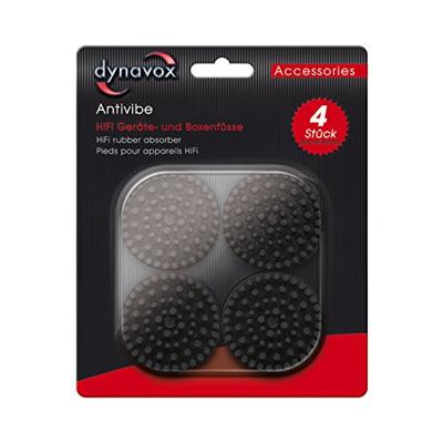 Audio Dynavox Dynavox rubberen antivibe voeten 4 delig 53 mm - thumbnail