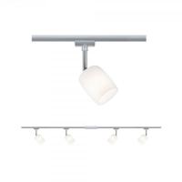 Paulmann Blossom Compleet railsysteem URail G9 40 W LED Chroom, Chroom (mat), Satijn - thumbnail