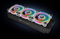 Thermaltake Riing Quad 12 RGB Computer behuizing Ventilator 12 cm Wit - thumbnail