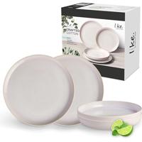Villeroy & Boch Crafted Cotton Dinerset 4 delig 2 pers - thumbnail