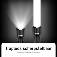 Ansmann LED Taschenlampe Survival TS450RF wiederaufladbar Zaklamp werkt op Li-ion oplaadbare batterij SMD LED 11.5 h 72 g - thumbnail