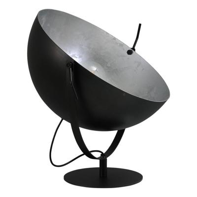 Masterlight ZwarteIndustria Uplighter 50cm zwart met zilver - 4197-30-37-B