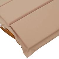 Ligbed schommelend met kussen massief acaciahout - thumbnail